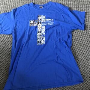 Custom Made Kentucky Wildcats Jesus T Shirt‎